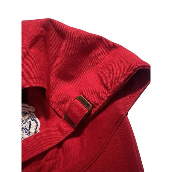 47 Brand New England Patriots Strapback Cap, Red, Football Retro Logo NFL| OSFA - Picture 9 of 9